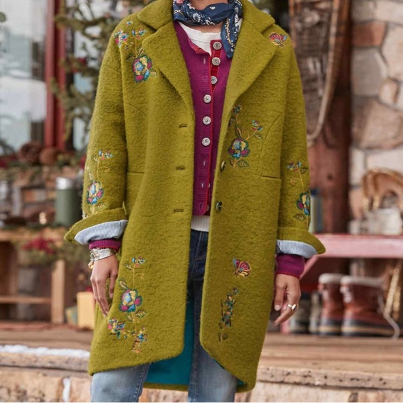 Woodland Fantasy coat. New with tags from Sundance. - Picture 9 of 9